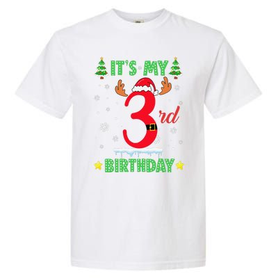 Merry Christmas ItS My 13rd Birthday Xmas Women Garment-Dyed Heavyweight T-Shirt