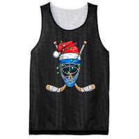 Merry Christmas Ice Hockey Dabbing Santa Claus Hockey Playe Mesh Reversible Basketball Jersey Tank