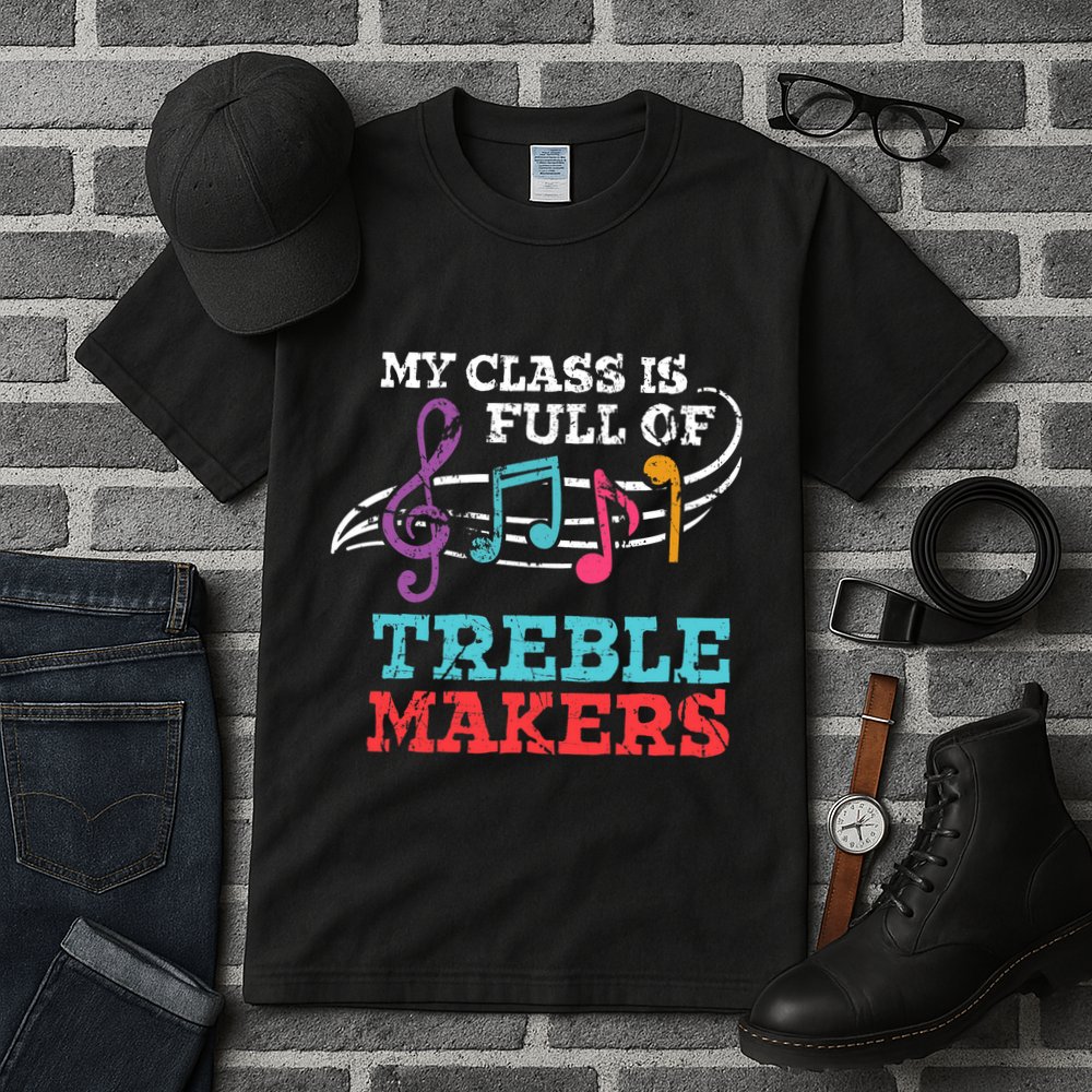 My class is full of treble makers /Back2School Music teacher Tall T-Shirt