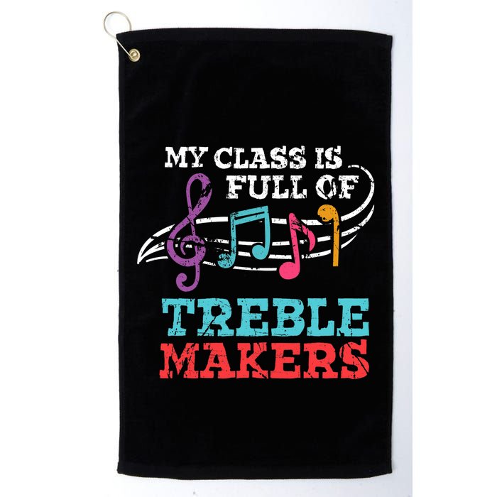 My class is full of treble makers /Back2School Music teacher Golf Towel