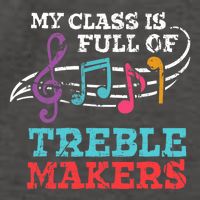 My class is full of treble makers /Back2School Music teacher Vector Backpack