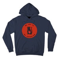 My Cat Is My Valentine Round Hoodie