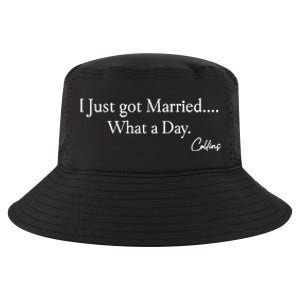 Mafs Collins I Just Got Married What A Day Cool Comfort Performance Bucket Hat