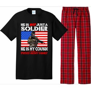 My Cousin Is A Soldier Proud Army Family Military Relative Gift Pajama Set