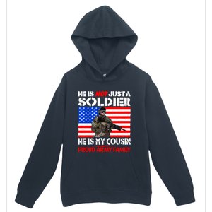 My Cousin Is A Soldier Proud Army Family Military Relative Gift Urban Pullover Hoodie