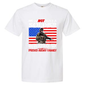 My Cousin Is A Soldier Proud Army Family Military Relative Gift Garment-Dyed Heavyweight T-Shirt