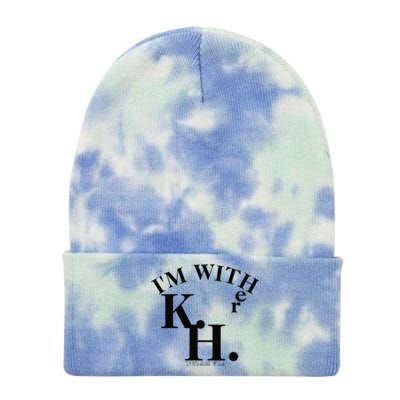 Michelle Cole Is With Kamala Tie Dye 12in Knit Beanie