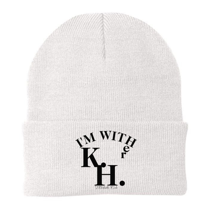 Michelle Cole Is With Kamala Knit Cap Winter Beanie