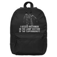 Mothman Cryptid I Kissed Mothman In The Lamp Section 16 in Basic Backpack