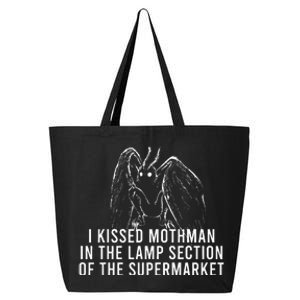 Mothman Cryptid I Kissed Mothman In The Lamp Section 25L Jumbo Tote