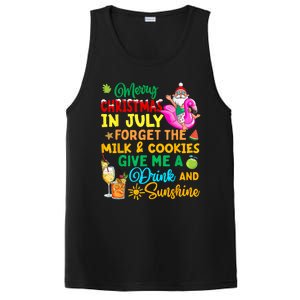 Merry Christmas In July Santa Beach Party Summer Vacation PosiCharge Competitor Tank