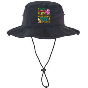 Merry Christmas In July Santa Beach Party Summer Vacation Legacy Cool Fit Booney Bucket Hat