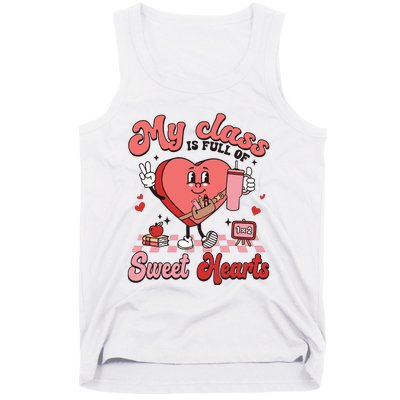 My Class Is Full Of Valentines Day Teacher Tank Top