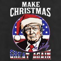 Make Christmas In July Great Again Trump 4th Of July Us Flag Adult Drive Performance Visor