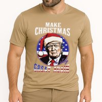 Make Christmas In July Great Again Trump 4th Of July Us Flag Cooling Performance Crew T-Shirt
