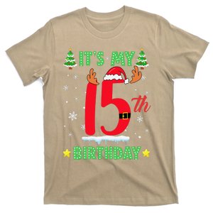 Merry Christmas ItS My 15th Birthday Xmas Women T-Shirt