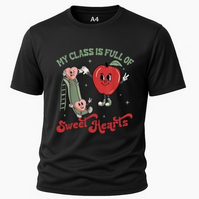 My Class Is Full Of Sweer Heart Apply 100 Days Of School Matching Group Lover Performance Shirt