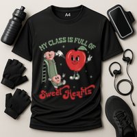My Class Is Full Of Sweer Heart Apply 100 Days Of School Matching Group Lover Performance Shirt
