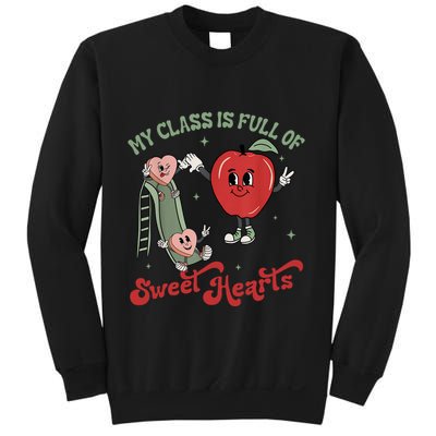 My Class Is Full Of Sweer Heart Apply 100 Days Of School Matching Group Lover Sweatshirt