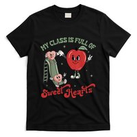 My Class Is Full Of Sweer Heart Apply 100 Days Of School Matching Group Lover T-Shirt