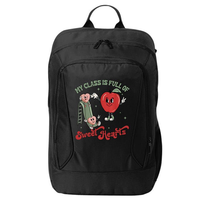 My Class Is Full Of Sweer Heart Apply 100 Days Of School Matching Group Lover City Backpack