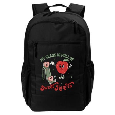 My Class Is Full Of Sweer Heart Apply 100 Days Of School Matching Group Lover Backpack