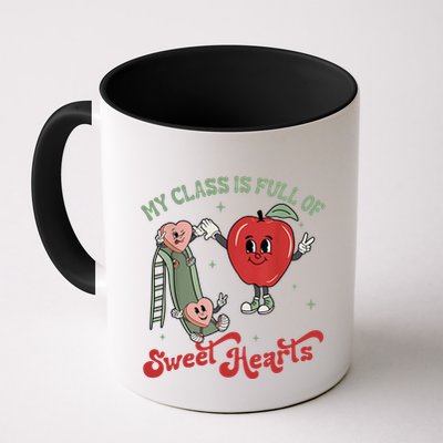My Class Is Full Of Sweer Heart Apply 100 Days Of School Matching Group Lover Mug