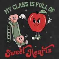 My Class Is Full Of Sweer Heart Apply 100 Days Of School Matching Group Lover Beanie