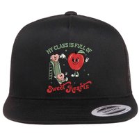My Class Is Full Of Sweer Heart Apply 100 Days Of School Matching Group Lover Flatbill Hat