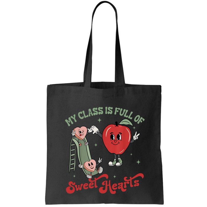 My Class Is Full Of Sweer Heart Apply 100 Days Of School Matching Group Lover Bag