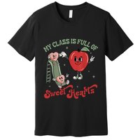 My Class Is Full Of Sweer Heart Apply 100 Days Of School Matching Group Lover Premium T-Shirt