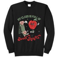 My Class Is Full Of Sweer Heart Apply 100 Days Of School Matching Group Lover Tall Sweatshirt