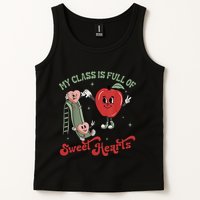 My Class Is Full Of Sweer Heart Apply 100 Days Of School Matching Group Lover Tank Top