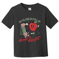 My Class Is Full Of Sweer Heart Apply 100 Days Of School Matching Group Lover Toddler T-Shirt