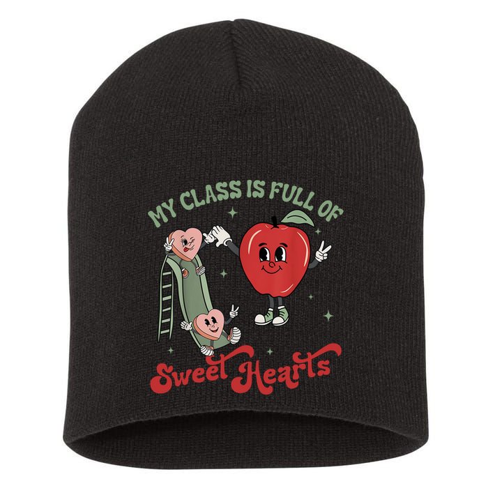 My Class Is Full Of Sweer Heart Apply 100 Days Of School Matching Group Lover Short Acrylic Beanie