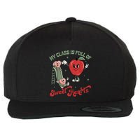 My Class Is Full Of Sweer Heart Apply 100 Days Of School Matching Group Lover Wool Snapback Cap