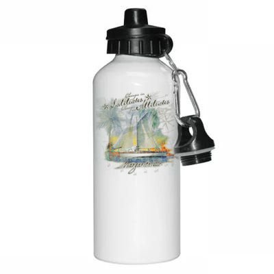 Margaritaville Changes In Latitude Aluminum Water Bottle 