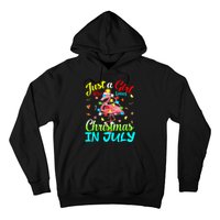 Merry Christmas In July Santa Beach Party Summer Vacation Hoodie