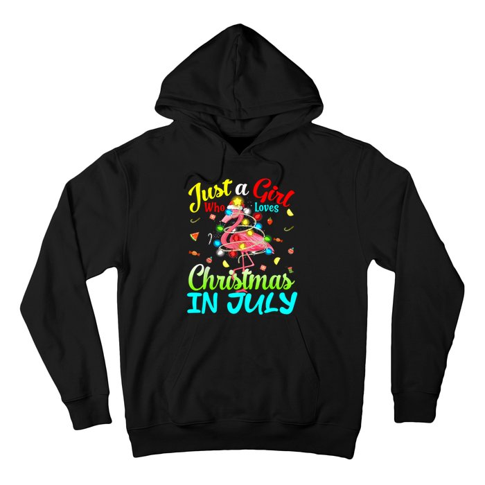 Merry Christmas In July Santa Beach Party Summer Vacation Hoodie