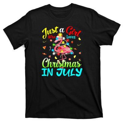 Merry Christmas In July Santa Beach Party Summer Vacation T-Shirt