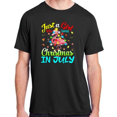 Merry Christmas In July Santa Beach Party Summer Vacation Adult ChromaSoft Performance T-Shirt