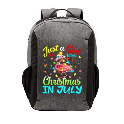 Merry Christmas In July Santa Beach Party Summer Vacation Vector Backpack