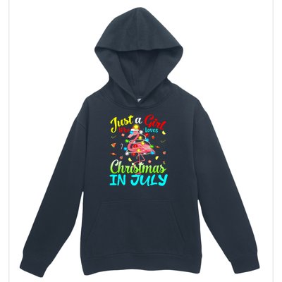 Merry Christmas In July Santa Beach Party Summer Vacation Urban Pullover Hoodie