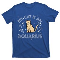 My Cat Is An Aquarius Astrology Kittens Star Sign Horoscope Gift T-Shirt