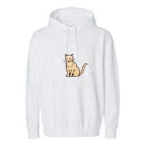 My Cat Is An Aquarius Astrology Kittens Star Sign Horoscope Gift Garment-Dyed Fleece Hoodie