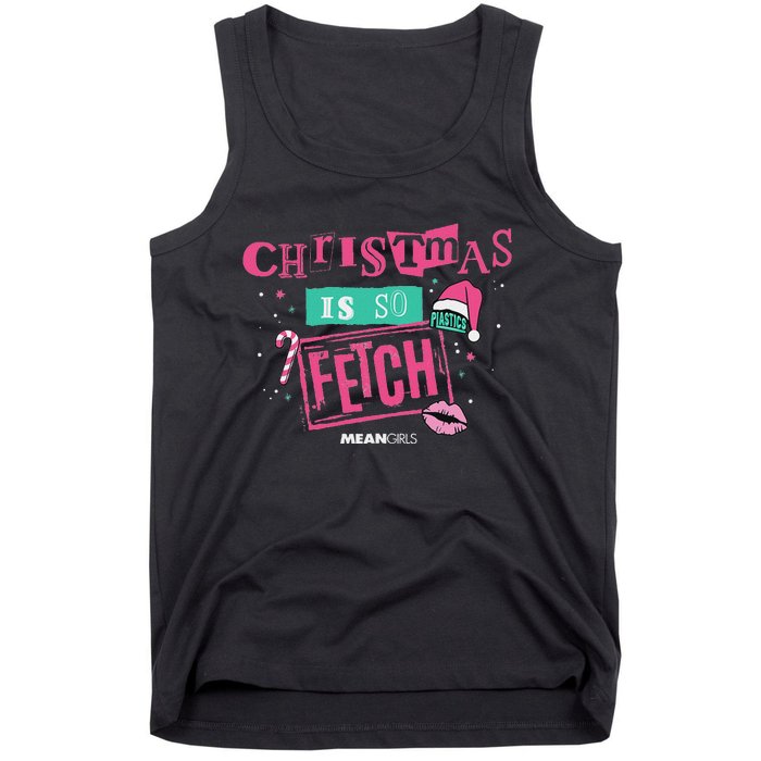 Mean Christmas Is So Fetch Tank Top