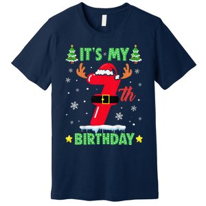 Merry Christmas ItS My 7th Birthday Xmas Premium T-Shirt