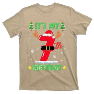 Merry Christmas ItS My 7th Birthday Xmas T-Shirt