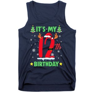 Merry Christmas ItS My 12th Birthday Xmas Women Tank Top