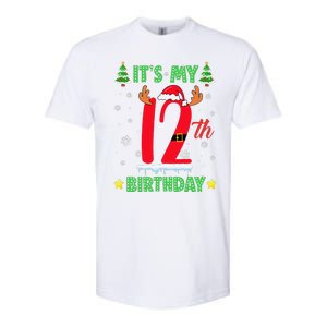 Merry Christmas ItS My 12th Birthday Xmas Women Softstyle CVC T-Shirt